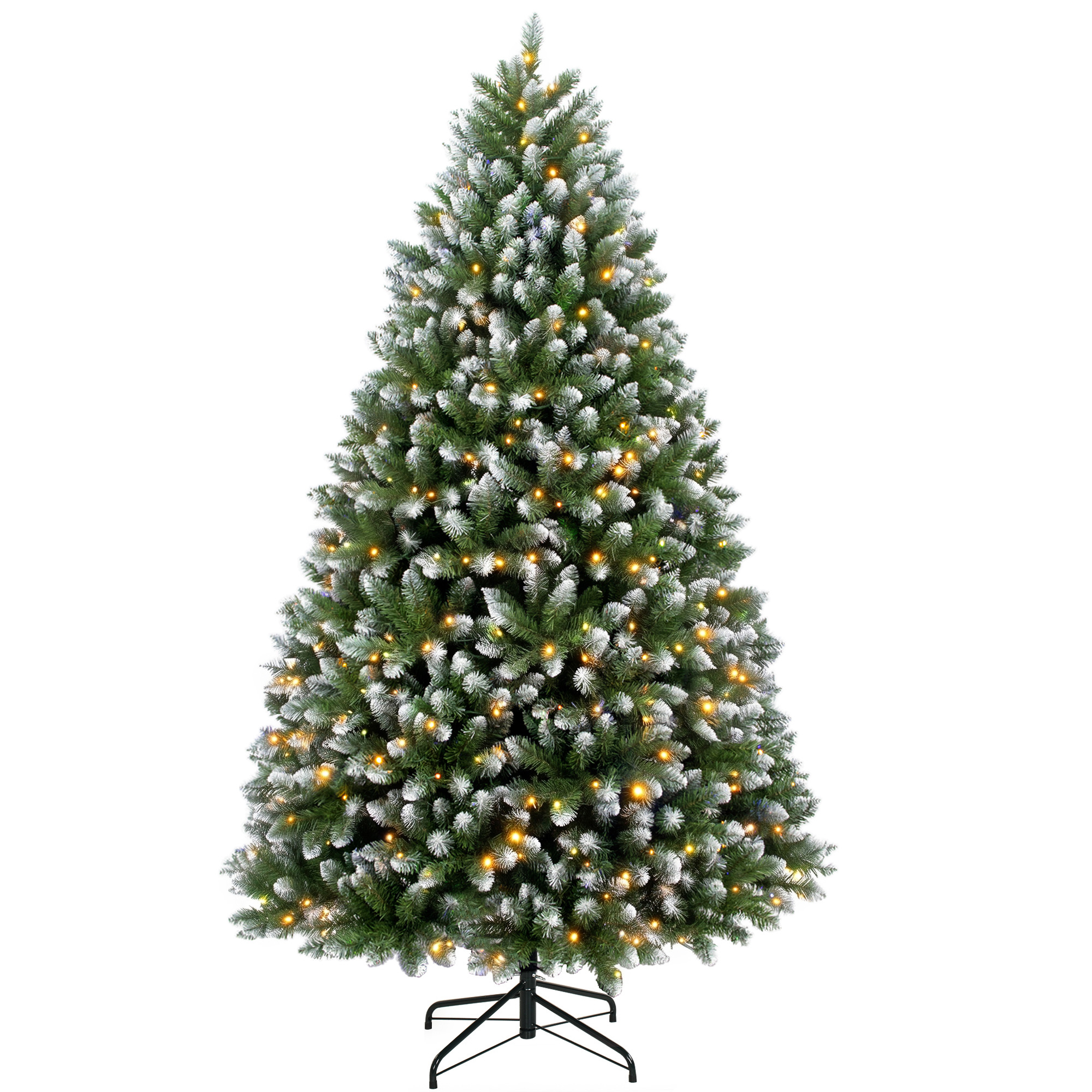 Christmas Tree with White Tips, Dual-Color LEDs and Remote, photo 4 of 8