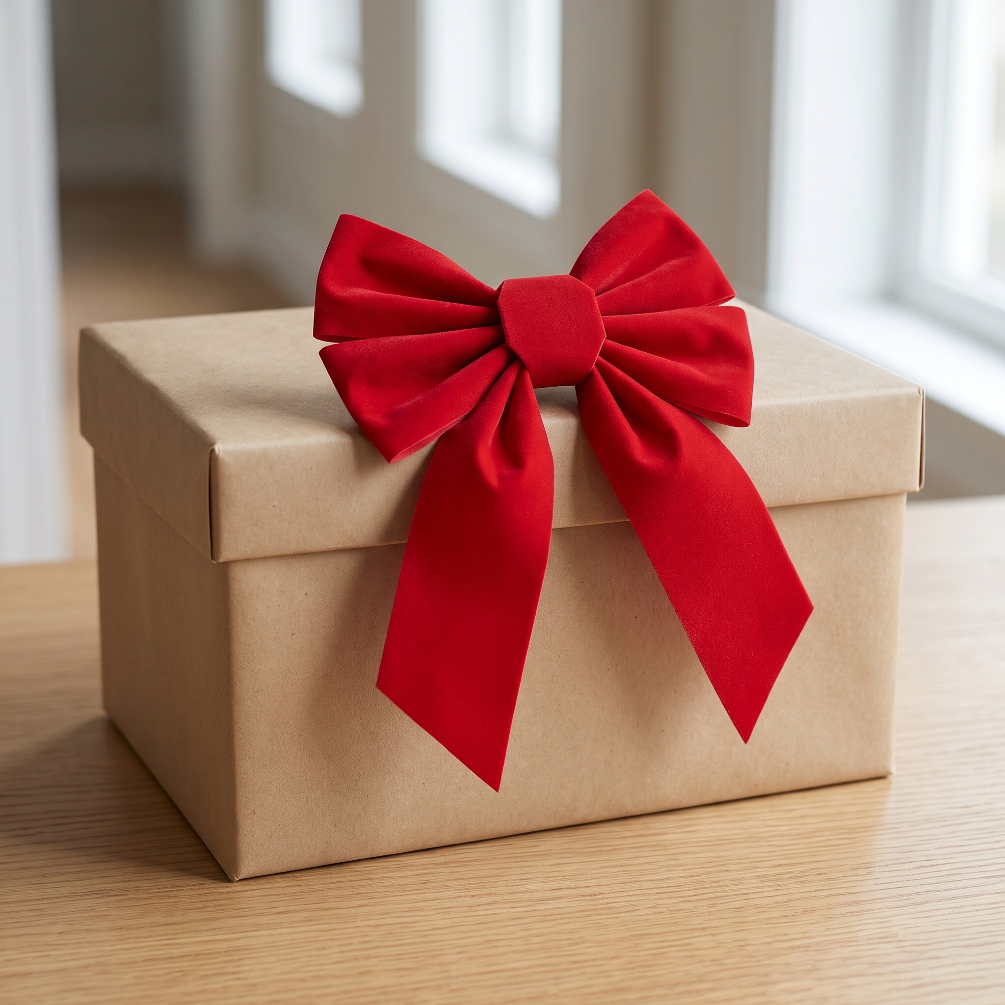 Christmas Bows with Velvet Loops and Long Tails, photo 5 of 13