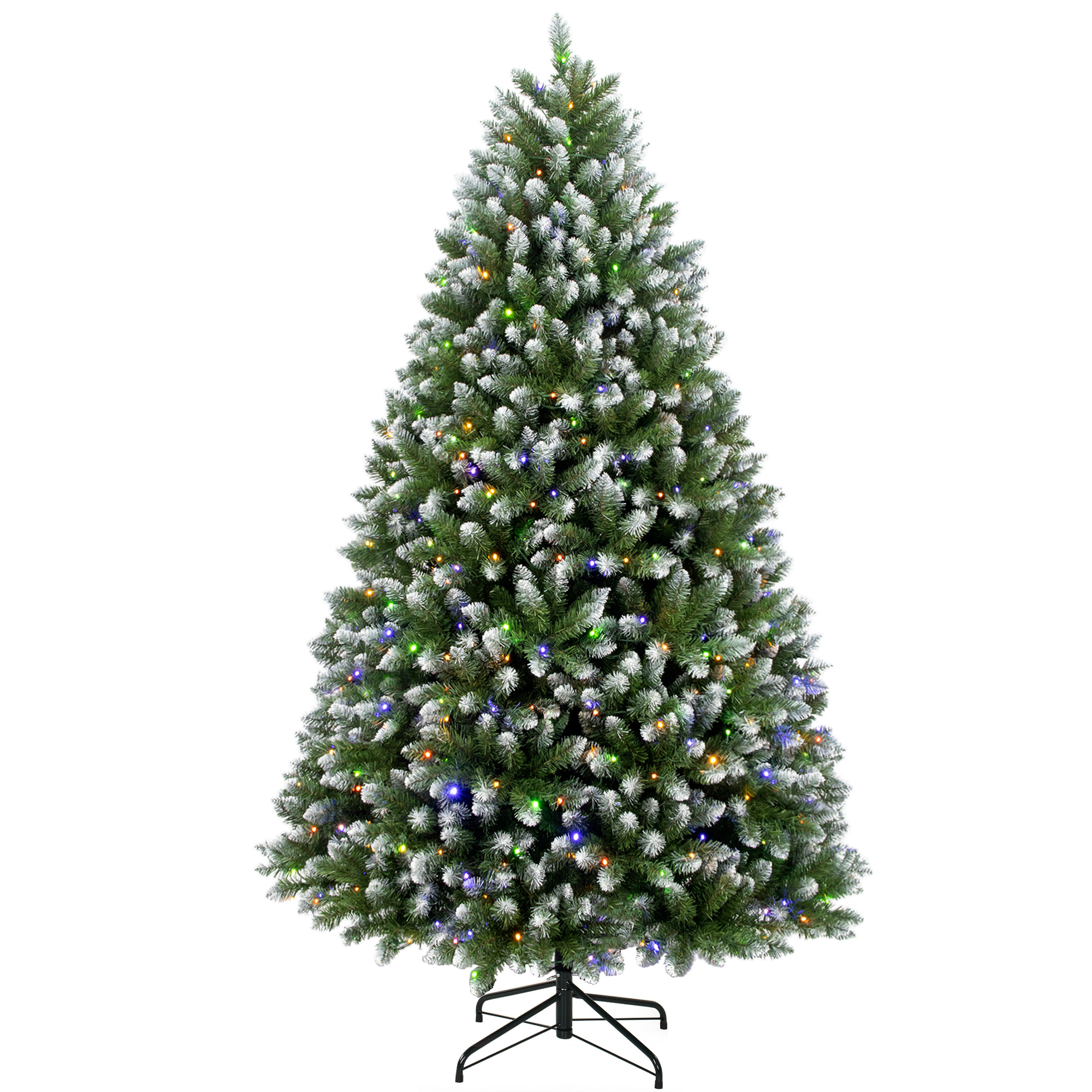 Christmas Tree with White Tips, Dual-Color LEDs and Remote, photo 5 of 8