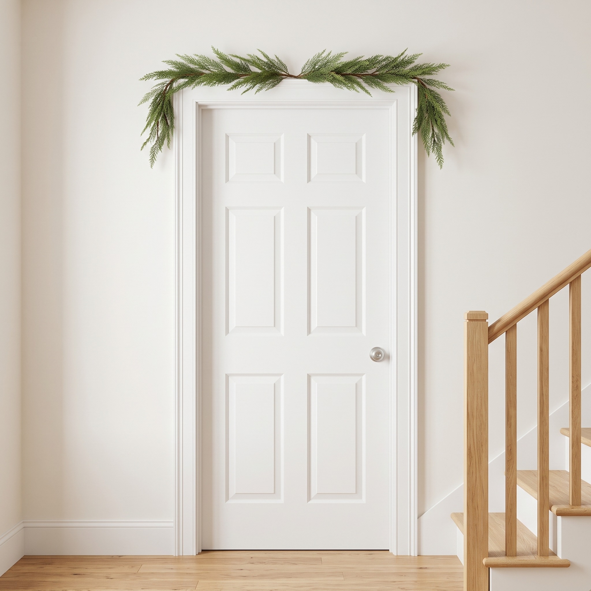 76 in Cedar Garlands, Set of 2, Green, photo 2 of 5
