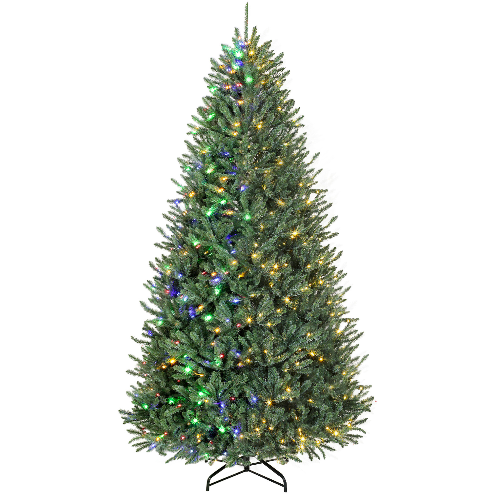 Spruce Christmas Tree with Dual-Color LEDs and Plug-In Trunk — 9 ft, photo 11 of 11