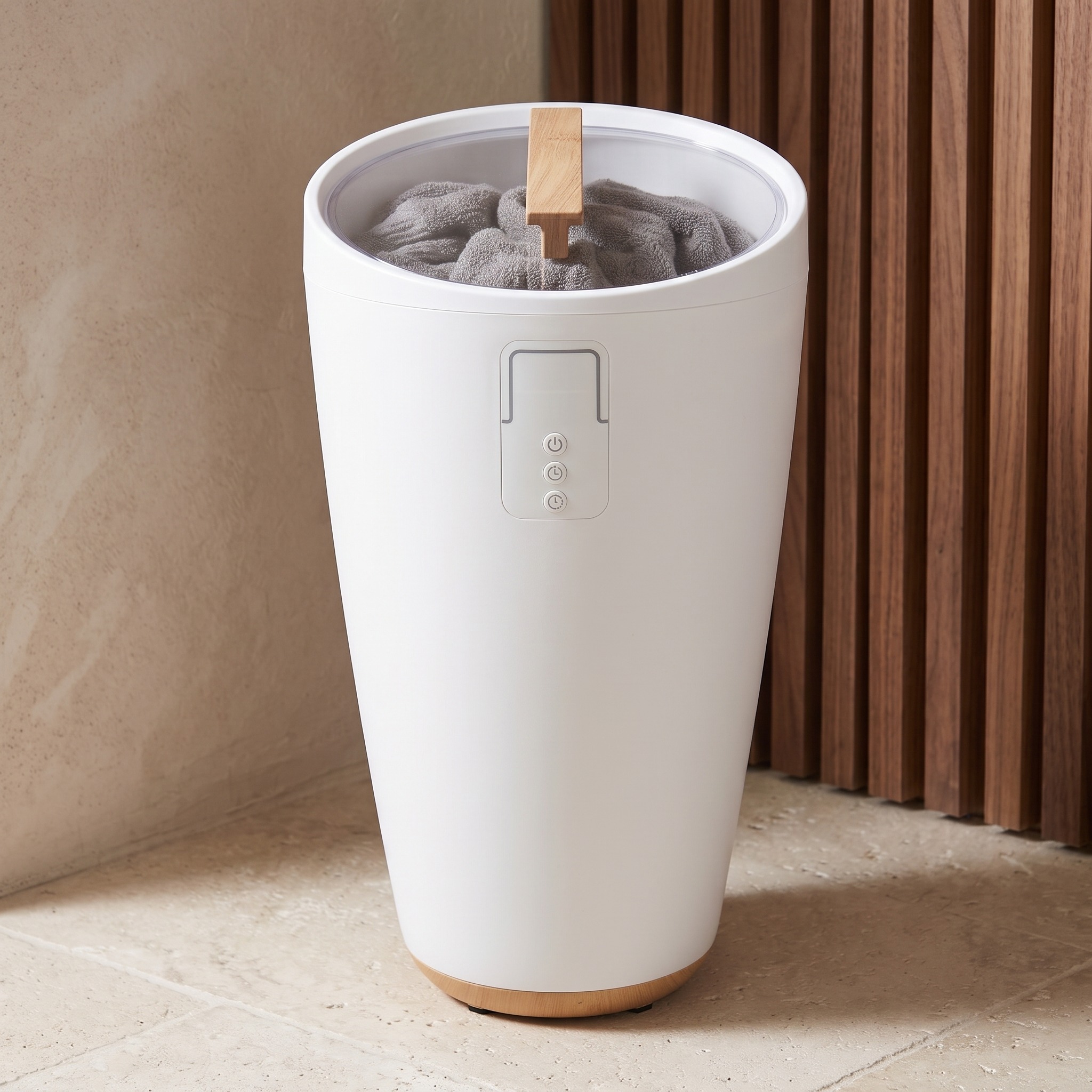 Towel Warmer Bucket with Digital Timer — Large, photo 6 of 6