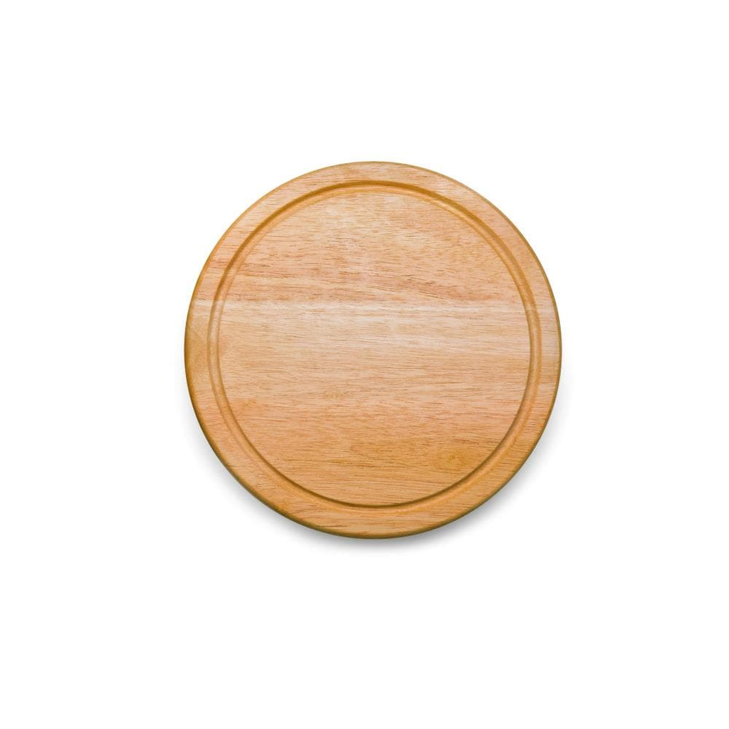 Round Cheese Board with Hidden Tools, 10 in, Rubberwood, photo 5 of 5