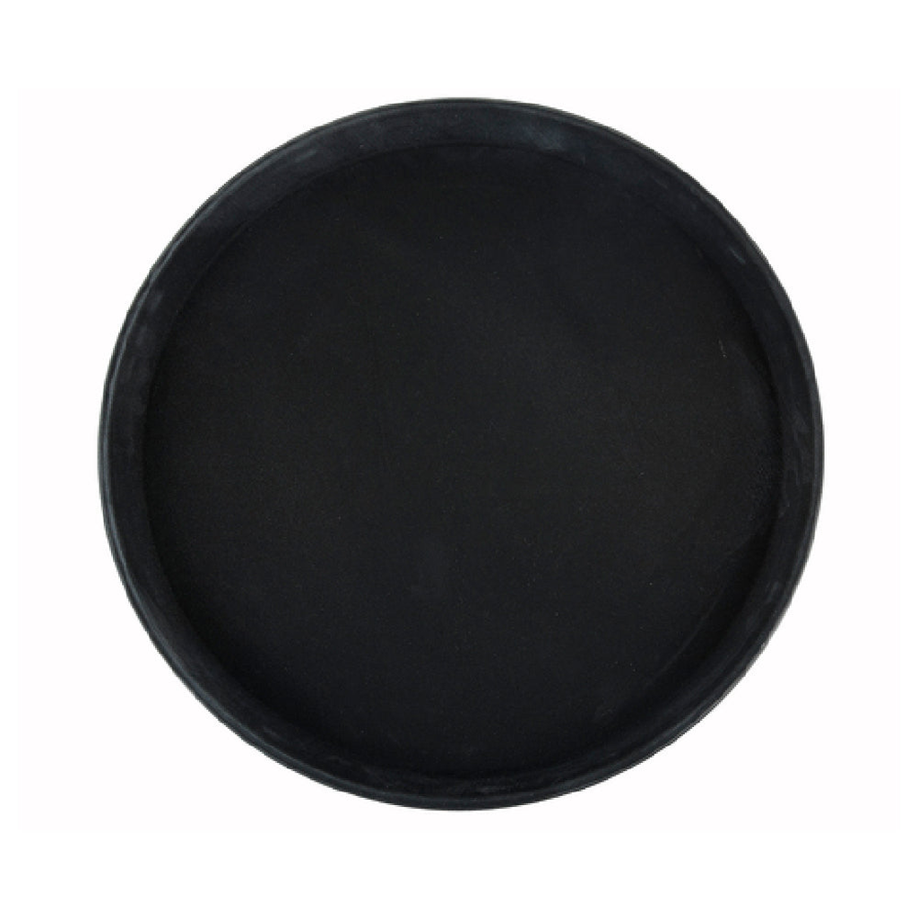 Round Serving Tray with Non-Slip Rubber Liner, photo 4 of 7