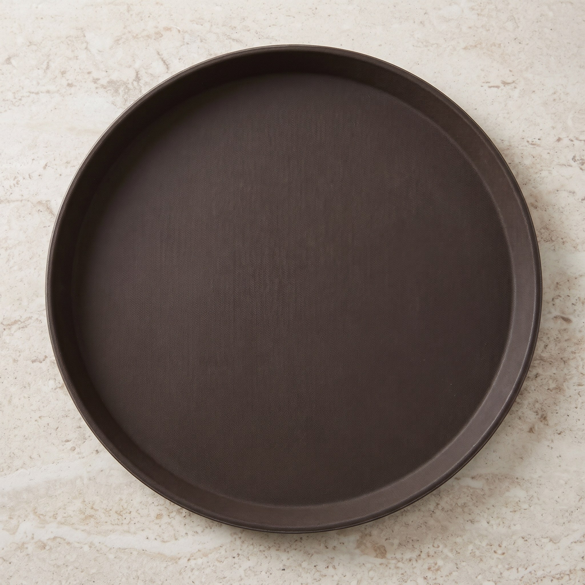 Round Serving Tray with Non-Slip Rubber Liner, photo 3 of 7